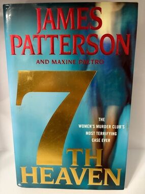 📚 3/$25 📚 James Patterson 7th Heaven Hardcover Book